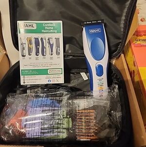 New In Box Wall Cordless Hair cutting Kit Clippers Model #9649